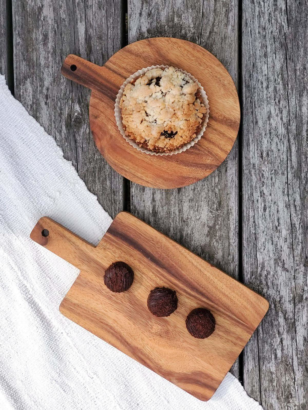 Wooden Serving Board - Small - SwagglyLife Home & Fashion